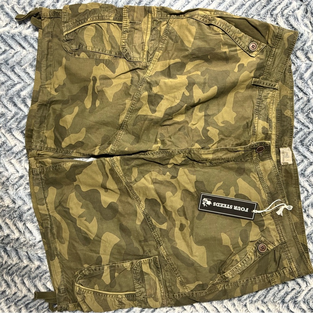 Women’s Camouflage Cargo Shorts